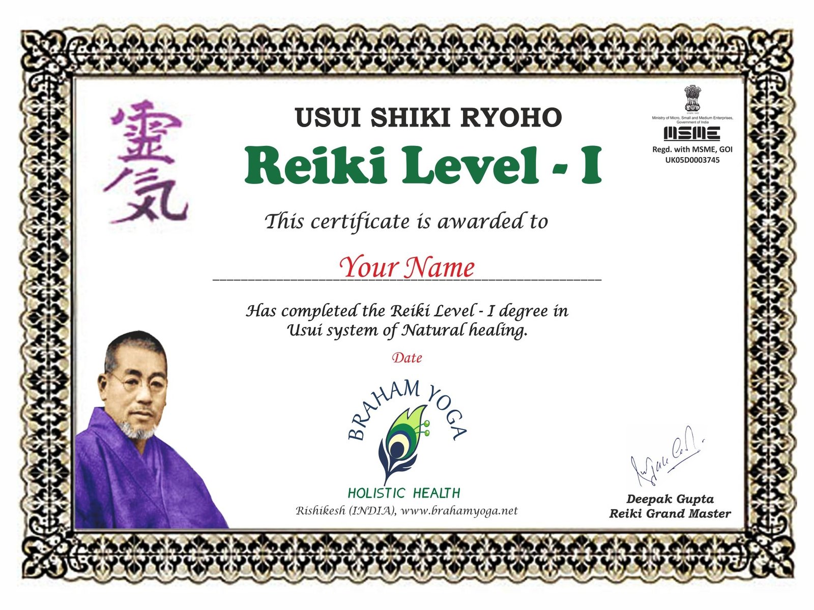 Reiki Level 1
