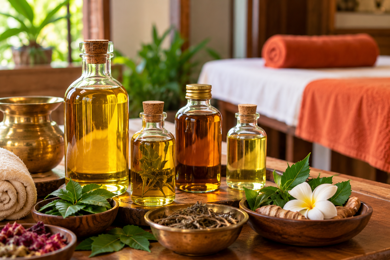 Ayurvedic Massage Oils